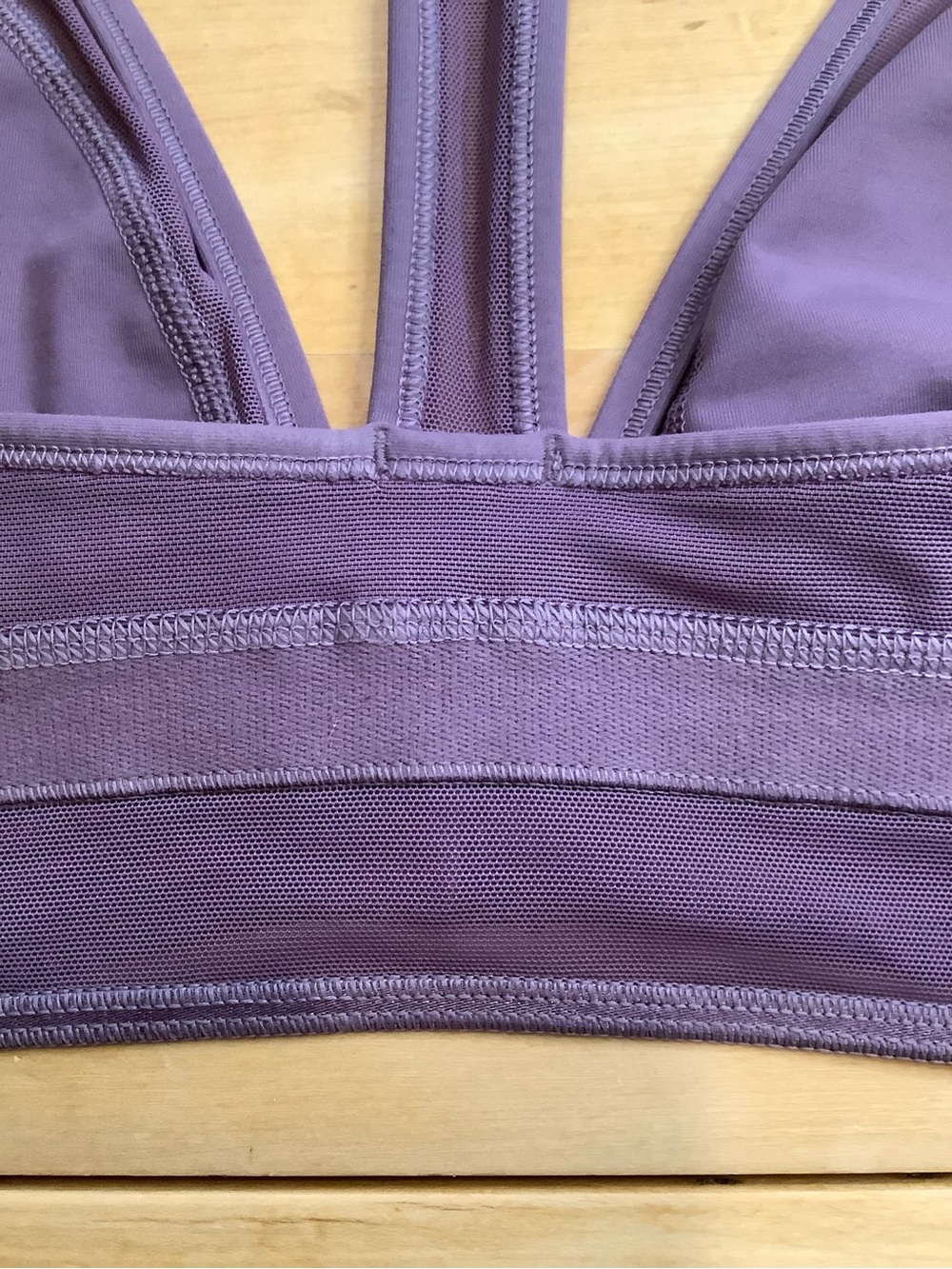 Lululemon Seek The Heat Bra Purple Fog Front Hooks Longline 10 - Picture 10 of 12